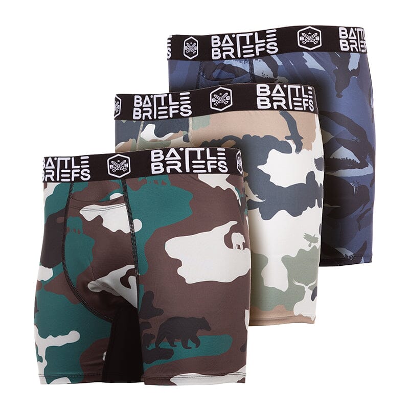 Battle Briefs Men's Underwear 3-Pack