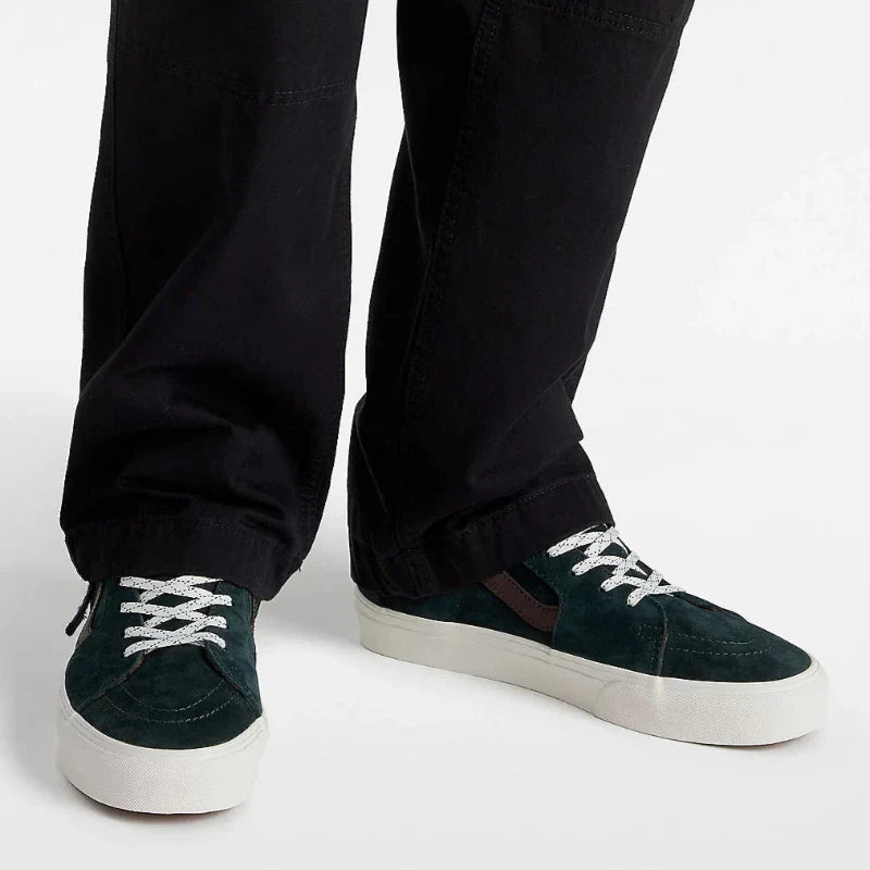 Vans SK8-Hi Pig Suede - Plaid Scarab