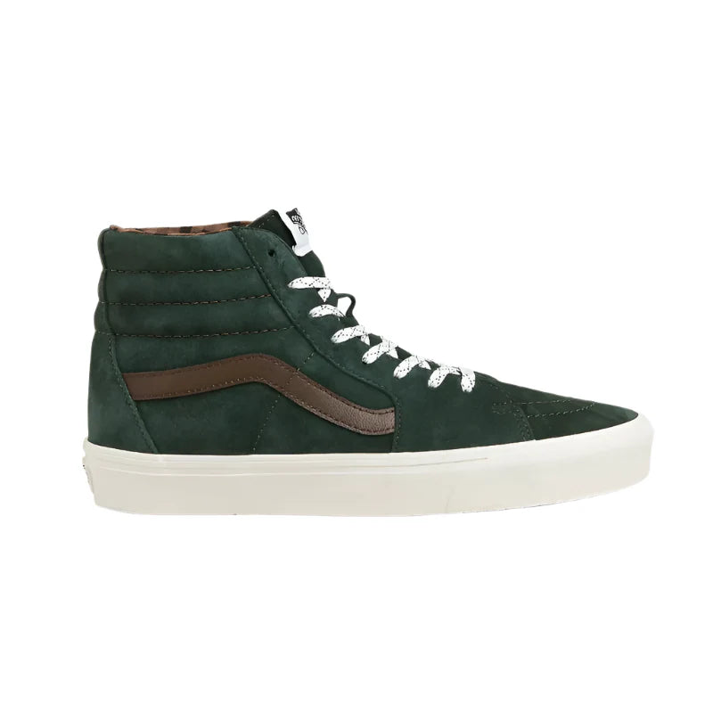 Vans SK8-Hi Pig Suede - Plaid Scarab