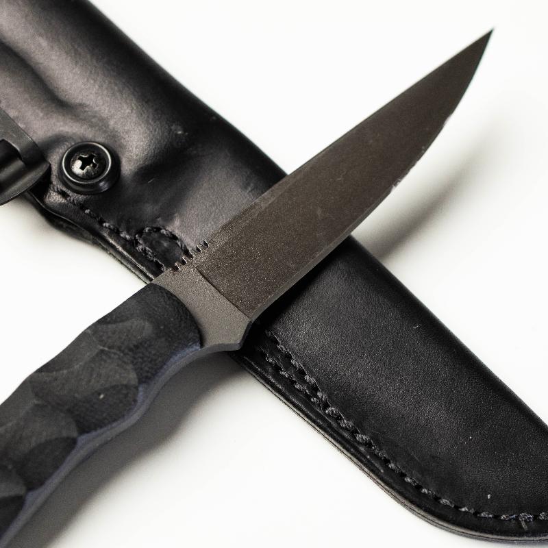 WK Operator Knife Maple Handle Sculpted