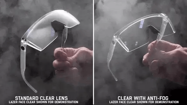 Heat Wave Future Tech Z87+ Clear Frame / Anti Fog Clear Lens