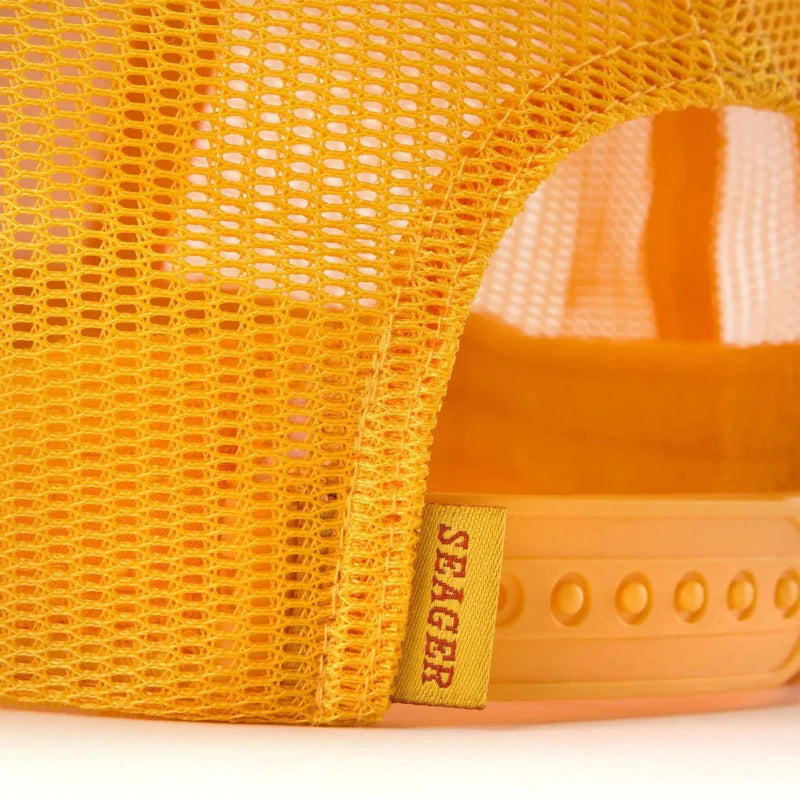 Seager Pack Mule Snapback - Yellow/Cream