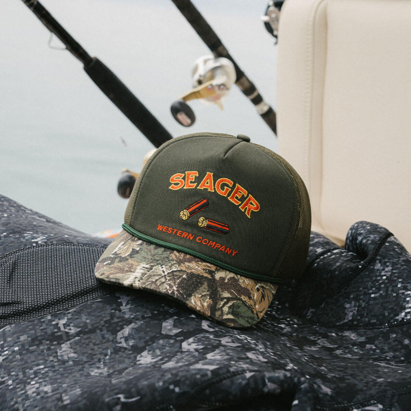 Seager Gone Huntin' Snapback- Camo