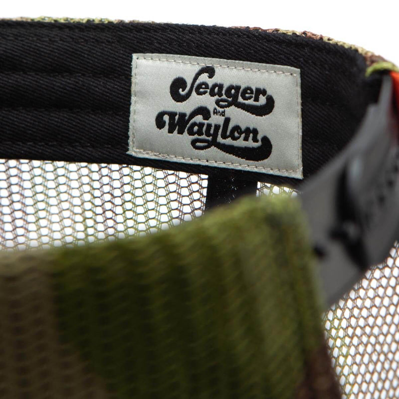 Seager X Waylon Jennings Flying W Snapback