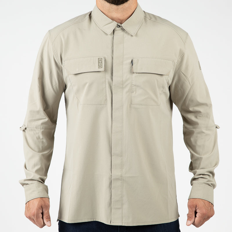 MTHD Latitude Long Sleeve Snap-Up Shirt