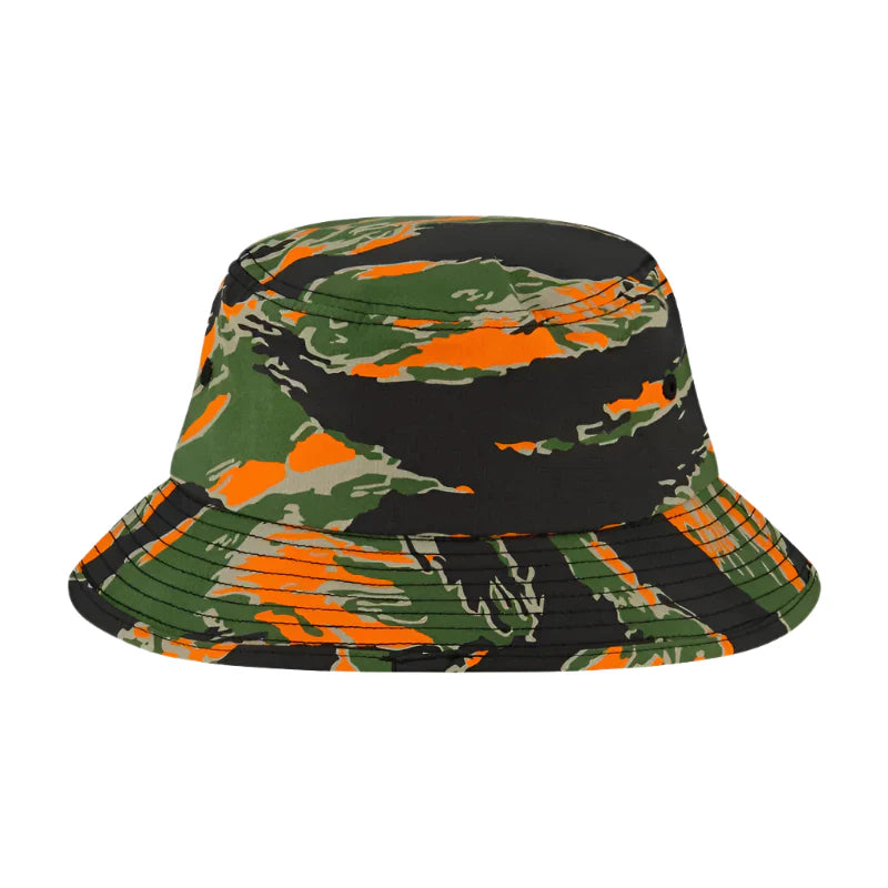 QILO x Noveske Bucket Hat - Agent Orange Tiger Stripe