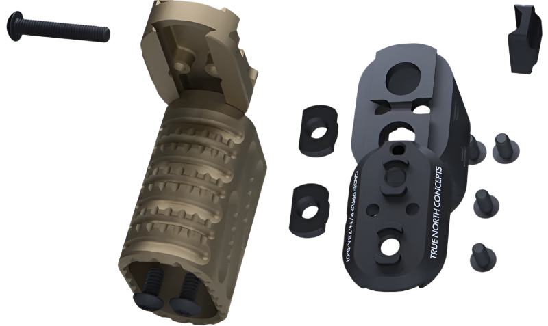 True North Concepts Zero-8 V2 Multi-Angle Grip - MLok, S-Grip