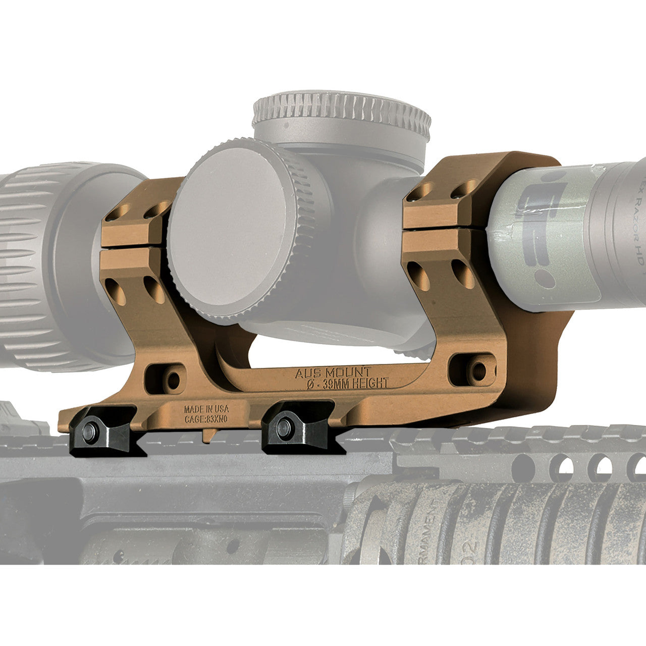 Reptilia AUS 34mm Optic Mount 1.54" Height