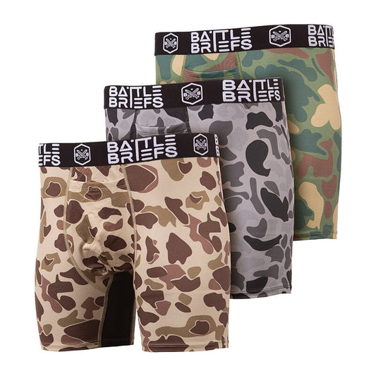 Battle Briefs Men's Underwear 3-Pack