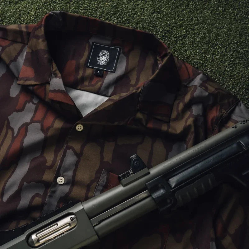 QILO x WRMFZY Resort Shirt - Trebark