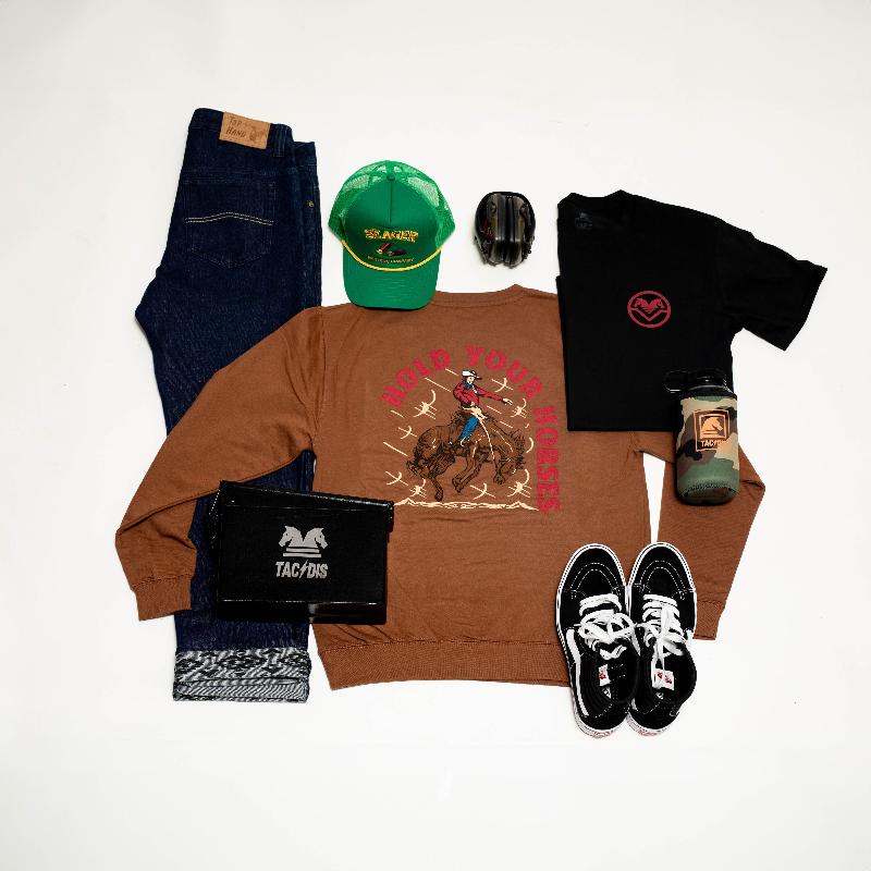 TD x BCS Hold Your Horses Crewneck