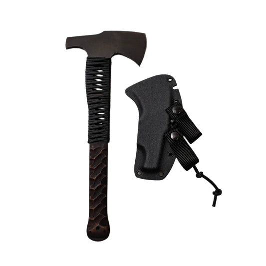 Winkler Knives Hammer Combat Axe Maple Sculpted w/ Cord