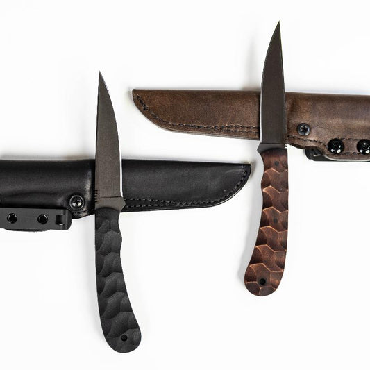 WK Operator Knife Maple Handle Sculpted