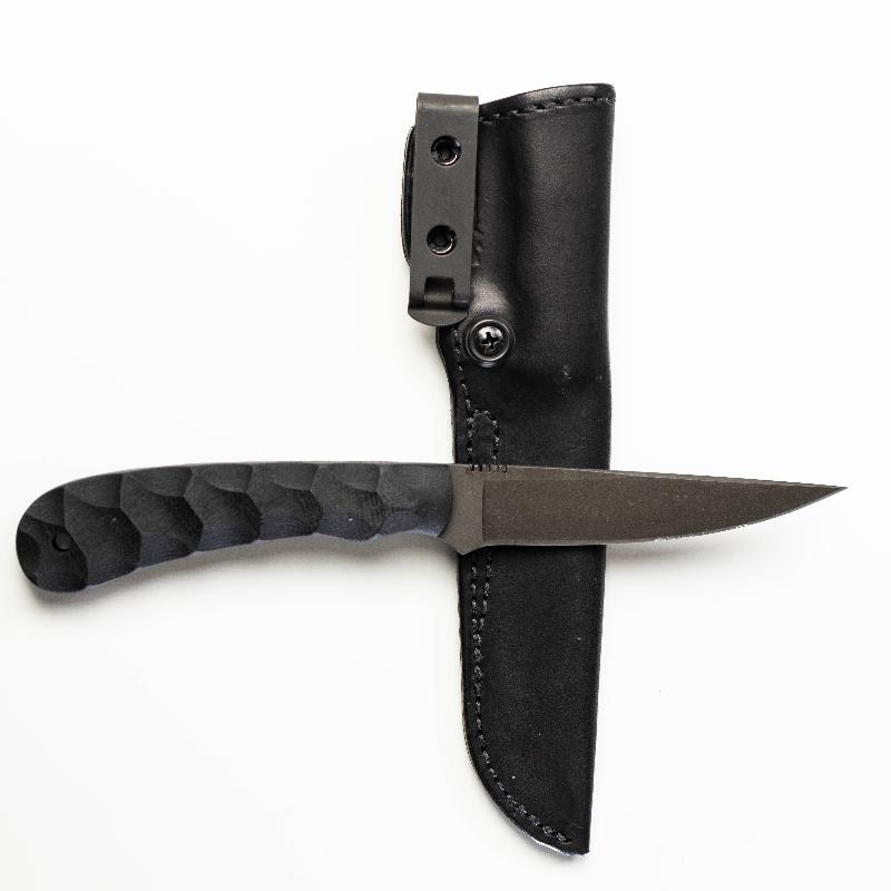 WK Operator Knife Maple Handle Sculpted