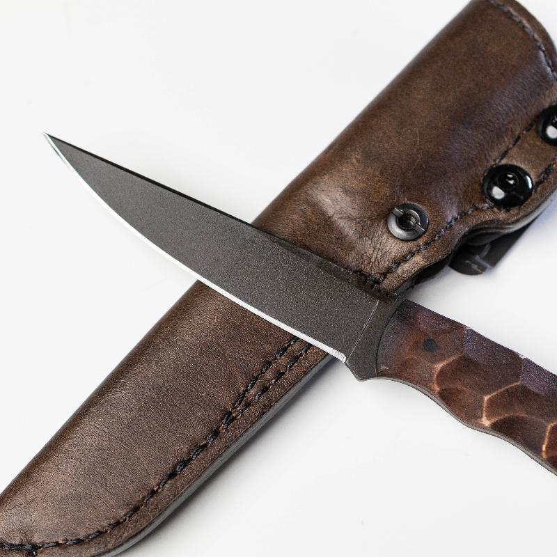 WK Operator Knife Maple Handle Sculpted