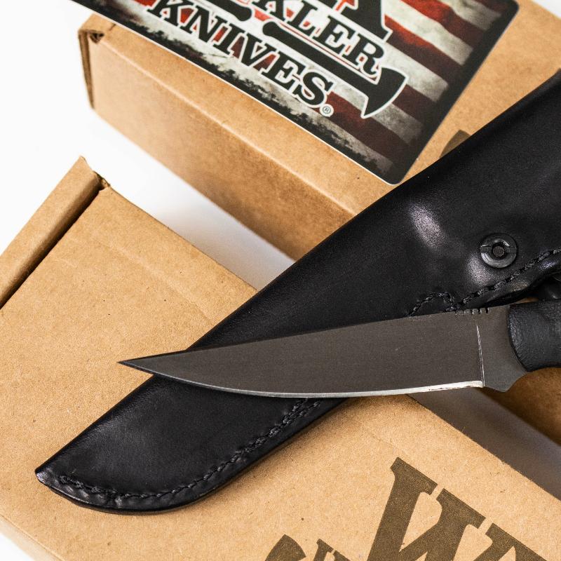 WK Operator Knife Maple Handle Sculpted