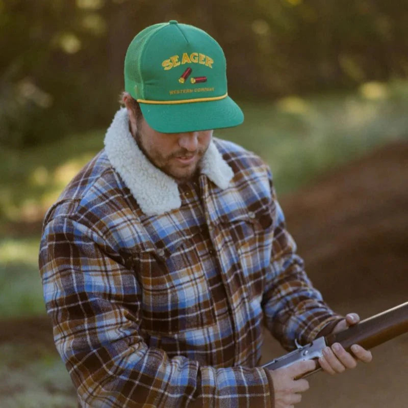 Seager Gone Huntin' Mesh Snapback - Green