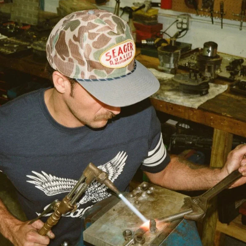 Seager Old Town All Mesh Snapback