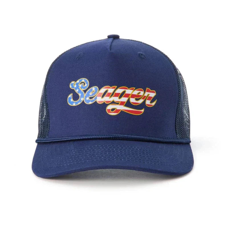 Seager Big USA Trucker Snapback