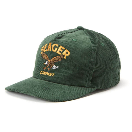 Seager Bradley Corduroy Snapback- Green