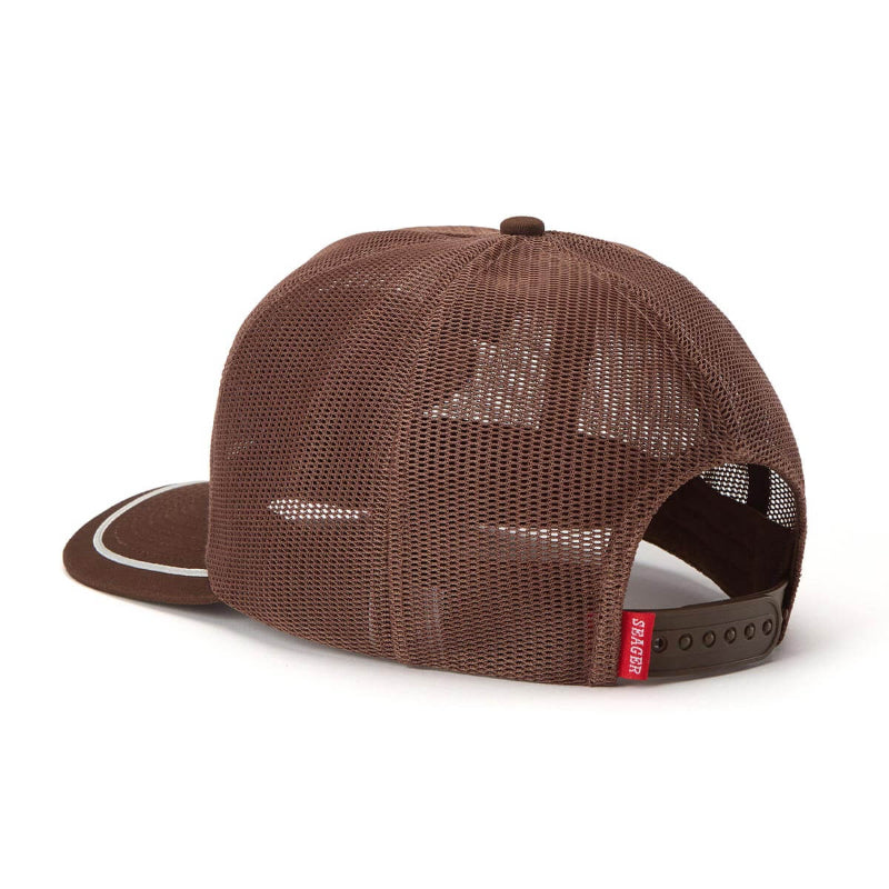 Seager Old Town All Mesh Snapback- Brown