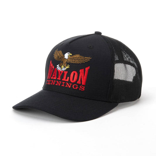 Seager x Waylon Jennings The Eagle Snapback- Black