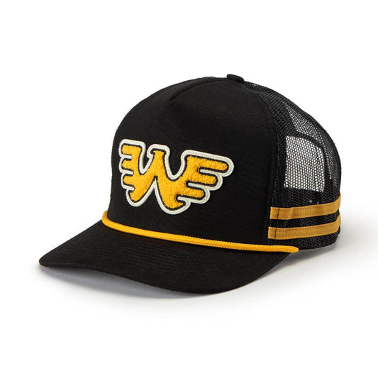 Seager X Waylon Jennings Flying W Snapback- Black