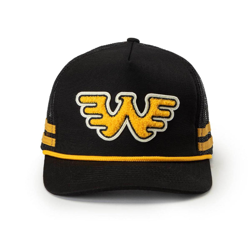 Seager X Waylon Jennings Flying W Snapback- Black
