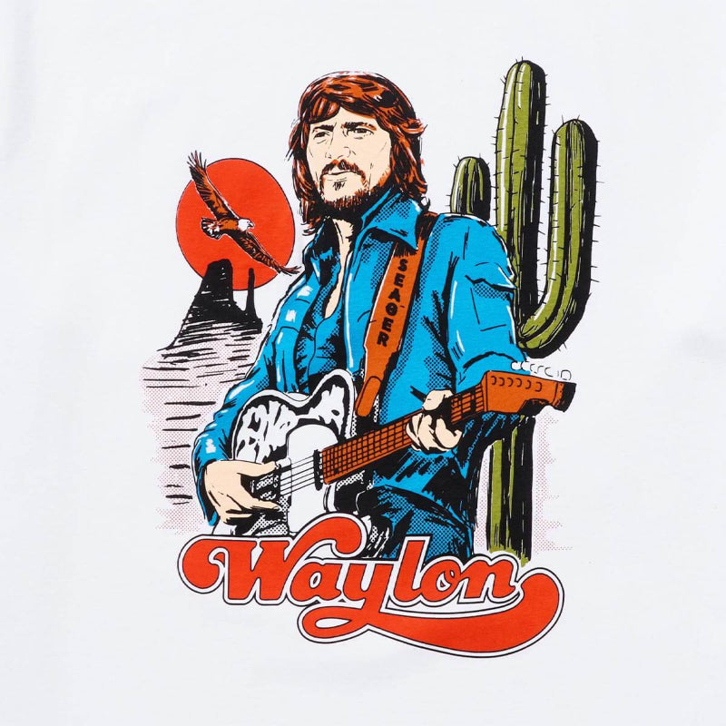 Seager x Waylon Jennings Waylon Tee